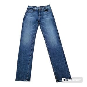 Fidelity by anthropology‎ Cher high rise slim straight jeans Womens Size 25 New
